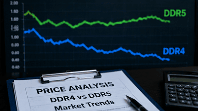 Converging Price Premium Between DDR4 and DDR5: The Switching Window Is Open